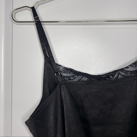 Lulus Black Strappy Bodysuit  - Picture 4 of 8